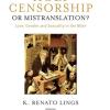 Cover of Holy Censorship or Mistranslation?