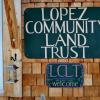 Lopez Community Land Trust sign