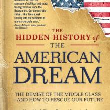 Cover of The Hidden History of the American Dream, by Thom Hartmann